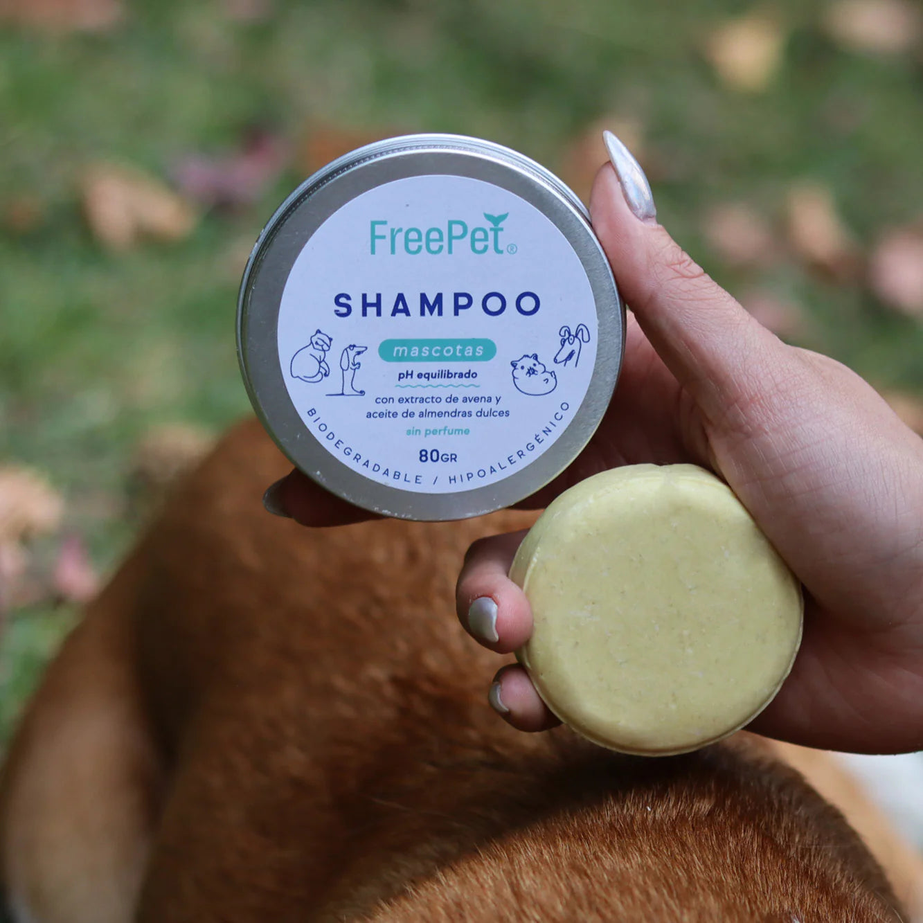 Shampoo Sólido para Mascotas